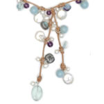 Cotton Necklace & Earrings [NK-6003]