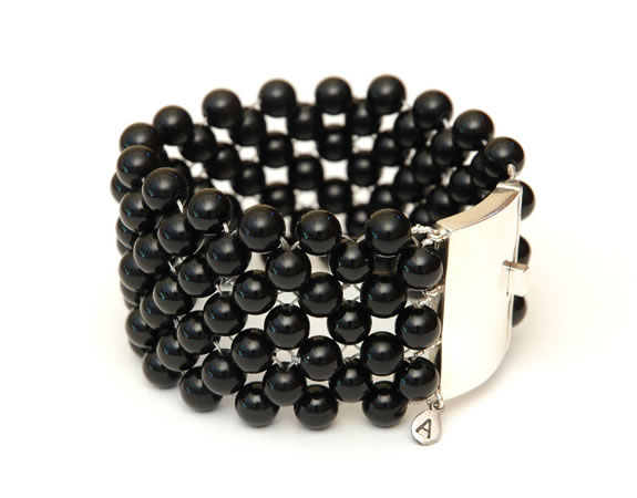 Flat Stone Cabochon Cuff Flat Stone Cabochon Cuff