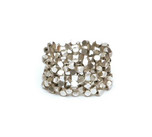Cubed Sterling Silver Ring Cubed Sterling Silver Ring