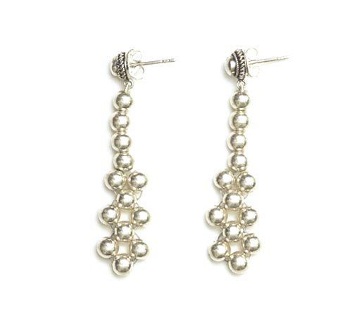 Silver Tree Earrings