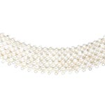 Flat Pearl Choker, 4 row [CHF-031]