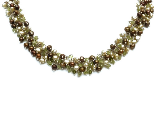 Waterfall Necklace, 2 row Waterfall Necklace, 2 row