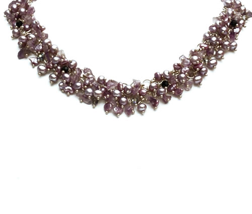 Waterfall Necklace, 2 row Waterfall Necklace, 2 row