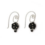 Faceted blue topaz coloured glass[389]