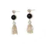 Paris mixed stone Earring[ER-734]