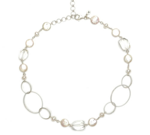 Short French Loop Necklace Short French Loop Necklace