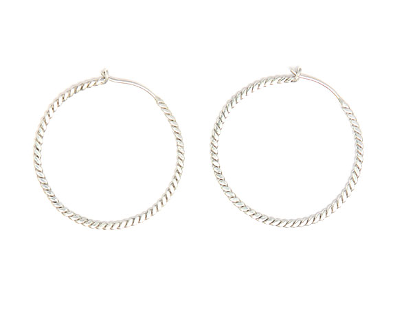 Twisted Loop Earrings