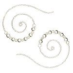 Round sterling  silver beads[318]