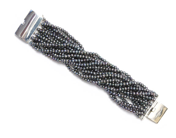 Multi-Stranded Pearl Bracelet