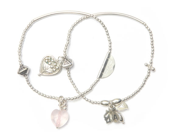 Silver Charm Bracelet