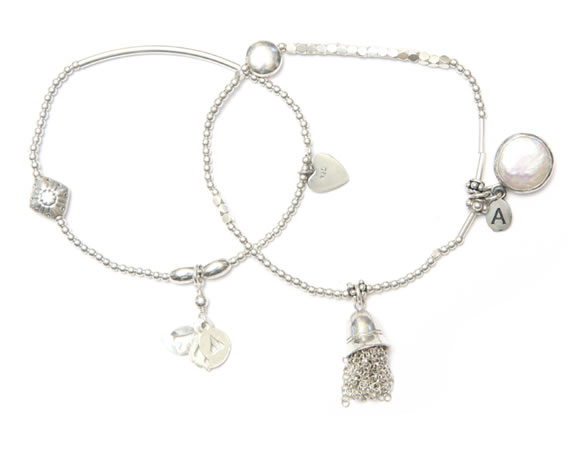 Silver Charm Bracelet