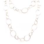 Silver French Loop Necklace[NK-740]