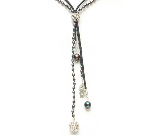 Fine Pearl Teardrop Design Necklace Fine Pearl Teardrop Design Necklace