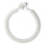 Silver Rolled Mesh Bracelet [BR-933 P]