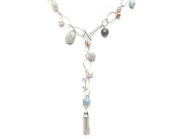 Sterling Silver Teardrop Necklace Sterling Silver Teardrop Necklace