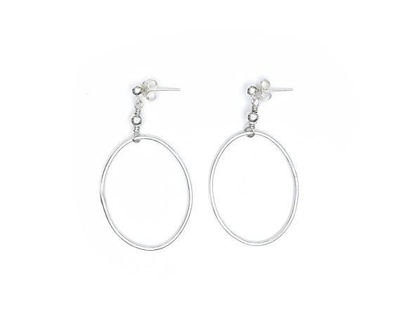 Silver French Loops Silver French Loops