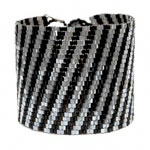 Glass beads Cuff Bracelet [BR-303]