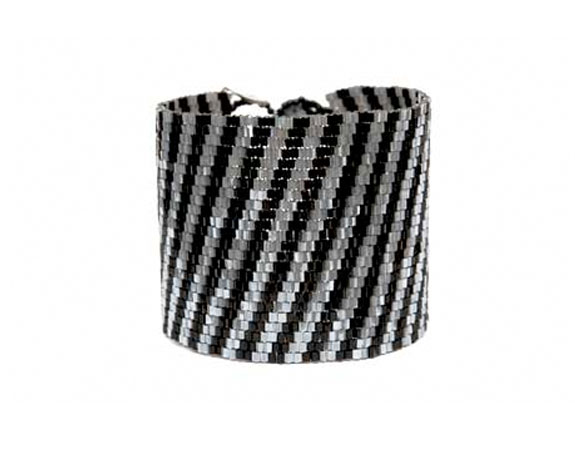 Glass beads Cuff Bracelet