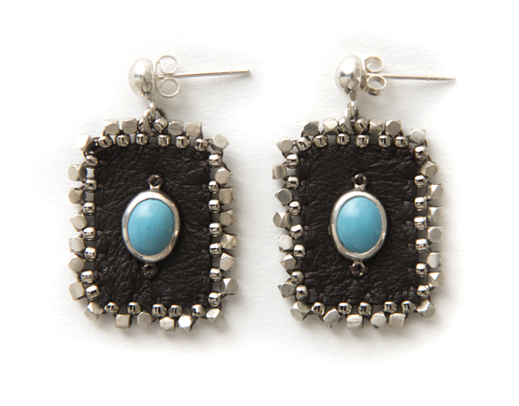 Leather Earrings